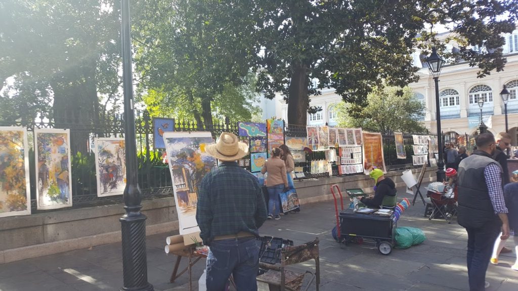 French Quarter Jackson Square-Footprintsinculture